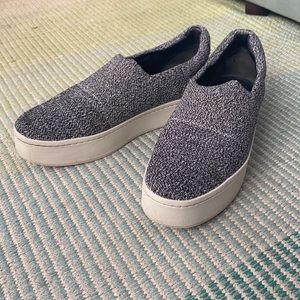 Vince Gray Platform Sneakers size 7